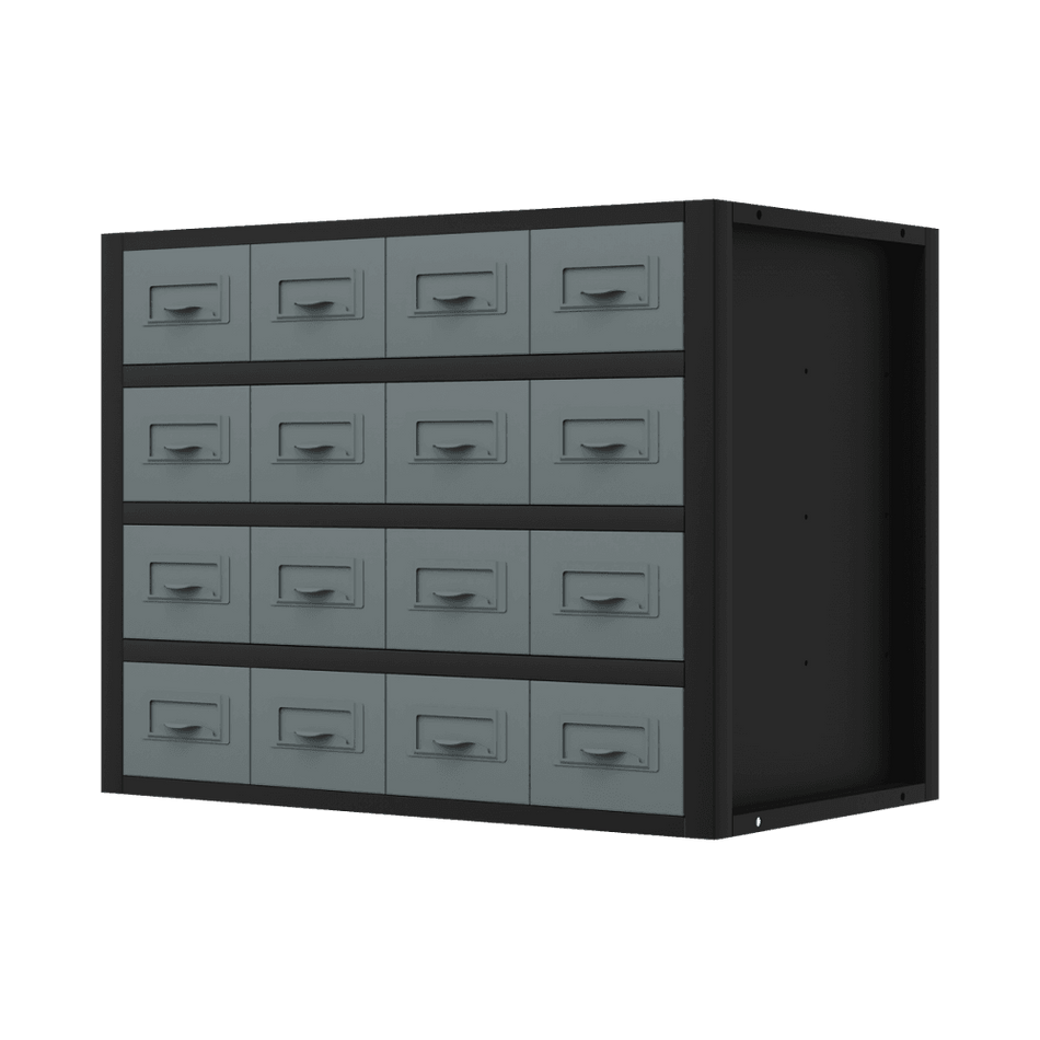 Modular Storage Mid Unit 16 Small Drawers 580mm : Model No- APMRM5