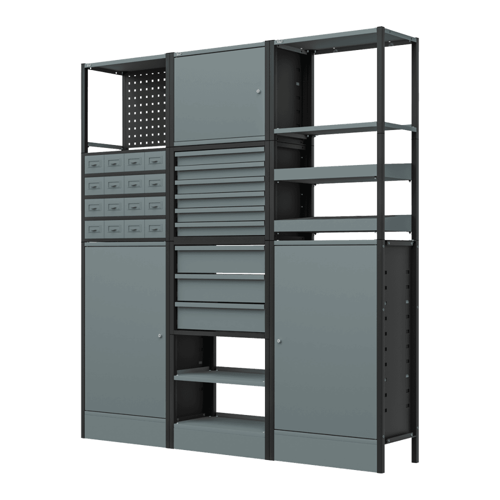 Modular Storage System Combo 1.74m Model No- APMRSTACK1