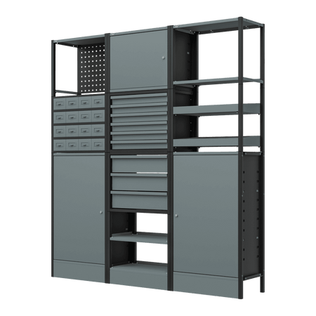 Modular Storage System Combo 1.74m Model No- APMRSTACK1