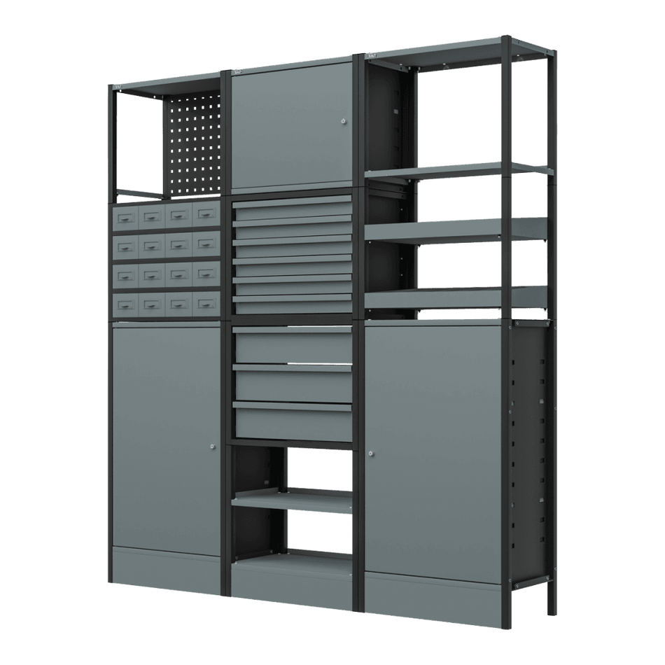 Modular Storage System Combo 1.74m Model No- APMRSTACK1