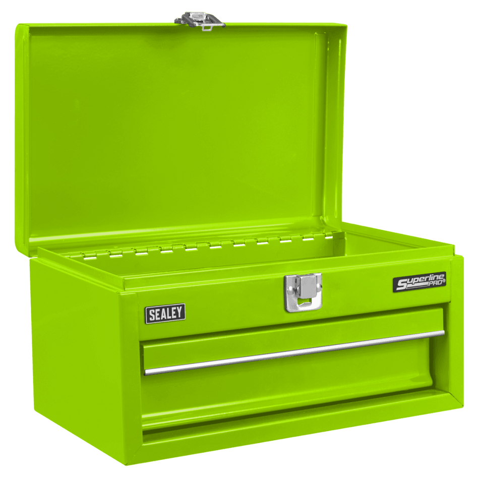Superline Pro Mini Toolbox with Drawer - Green Model No- APMTB3