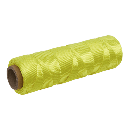Braided Nylon Brick Line 76m - Yellow Model No- BLY1