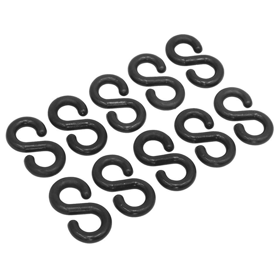 Plastic Chain S-Hook - Pack of 10 Model No- BSH10