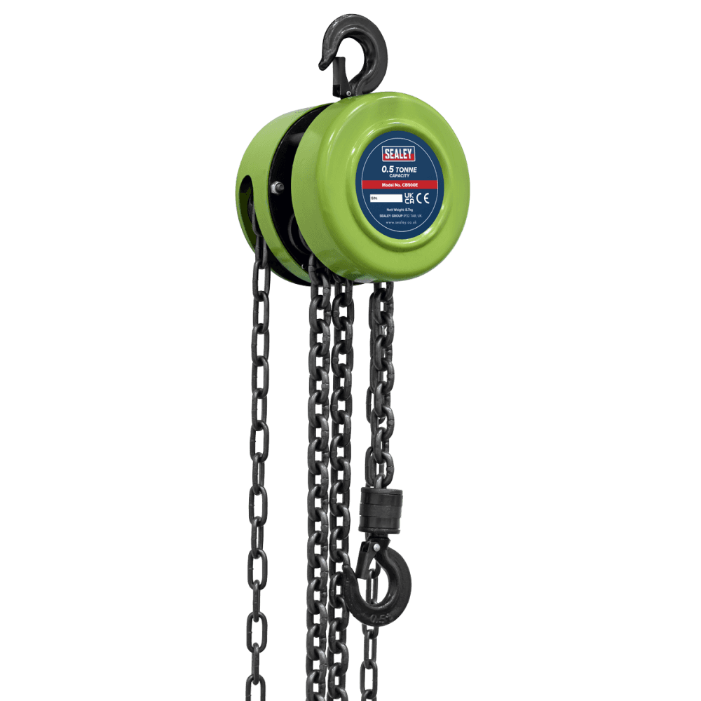 2.5m Chain Block 0.5 Tonne Model No- CB500E
