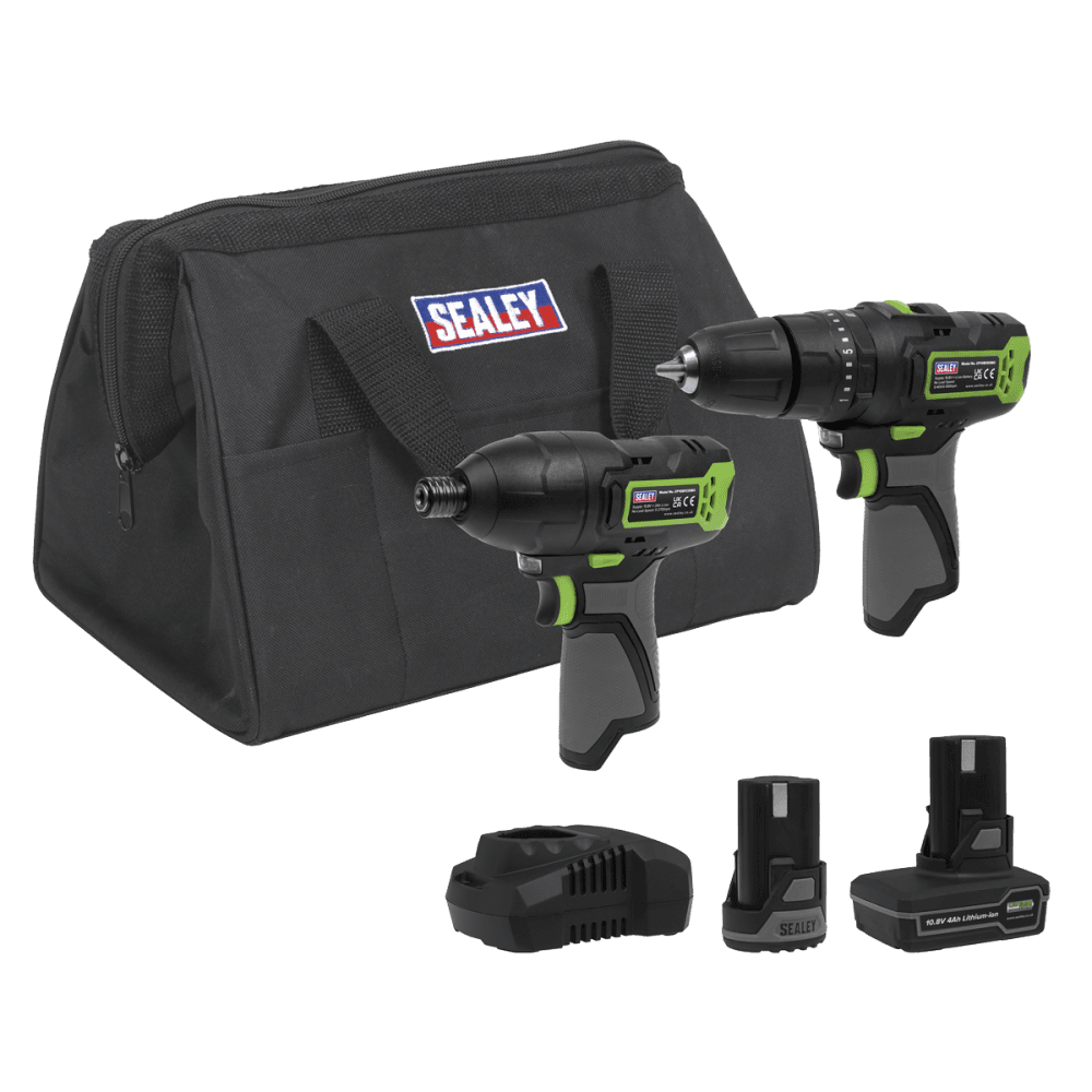 2 x SV10.8 Series Power Tool Kit 10.8V - 2 Batteries Model No- CP108VCOMBO3