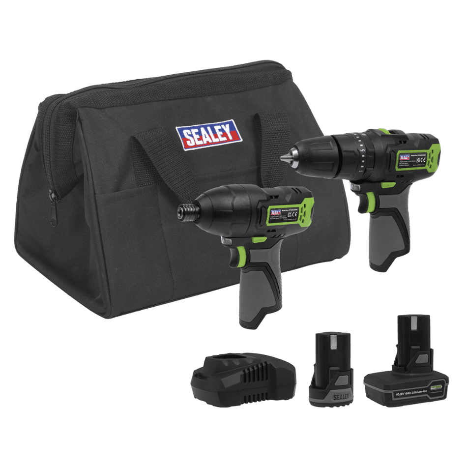 2 x SV10.8 Series Power Tool Kit 10.8V - 2 Batteries Model No- CP108VCOMBO3