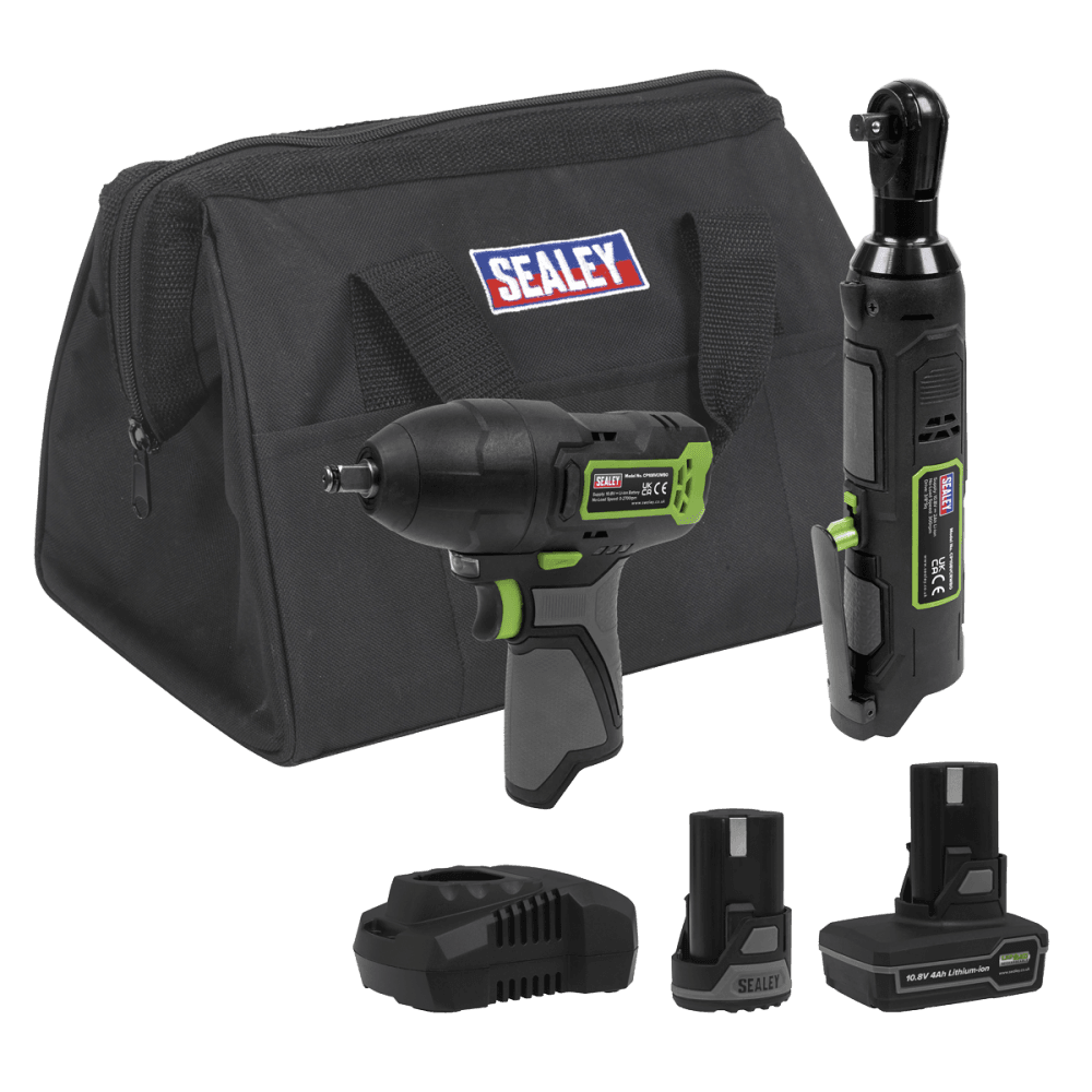 2 x SV10.8 Series Power Tool Kit 10.8V - 2 Batteries Model No- CP108VCOMBO6