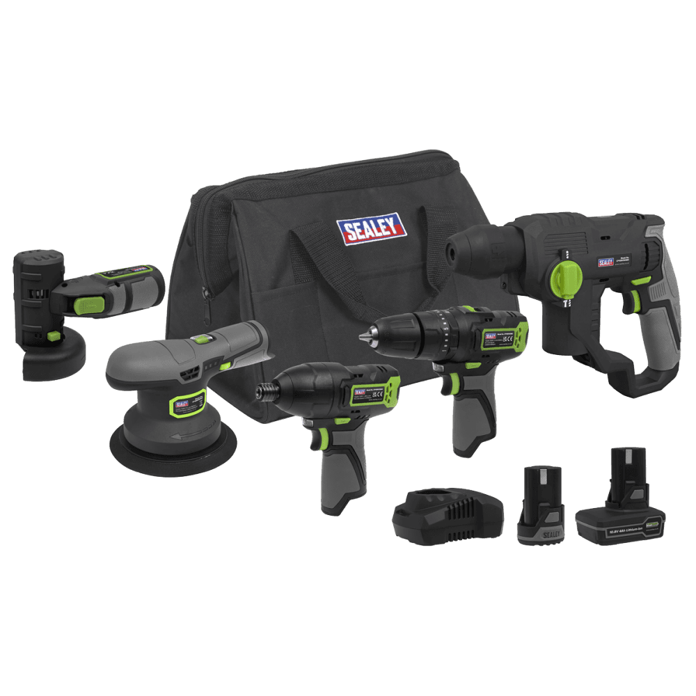 5 x SV10.8 Series Cordless Power Kit 10.8V - 2 Batteries Model No- CP108VCOMBO7
