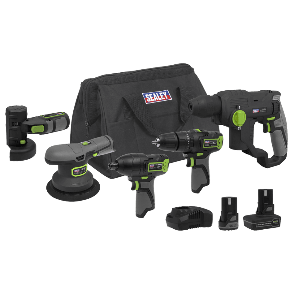 5 x SV10.8 Series Cordless Power Kit 10.8V - 2 Batteries Model No- CP108VCOMBO7