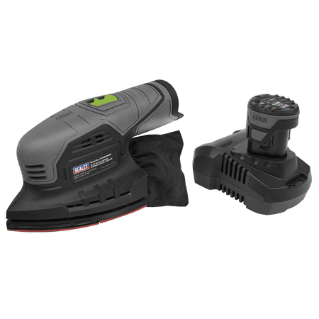SV10.8 Series 150mm Cordless Detail Sander Kit 10.8V 2Ah Model No- CP108VDS