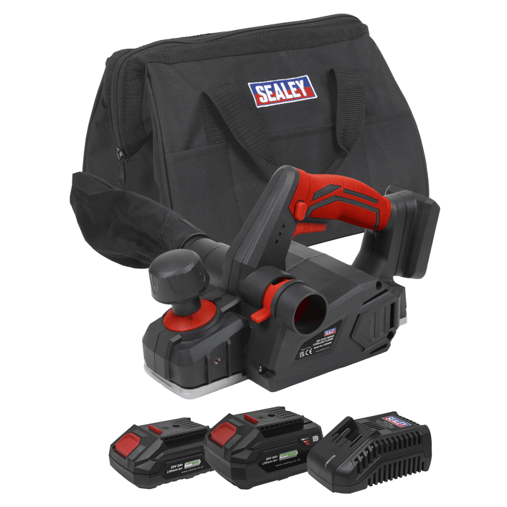 SV20 Series Cordless Planer Kit 20V - 2 Batteries Model No- CP20VEPKIT