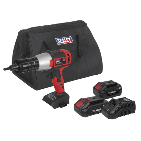 SV20 Series Brushless Cordless Nut Riveter 20V - 2 Batteries Model No- CP20VNRKIT