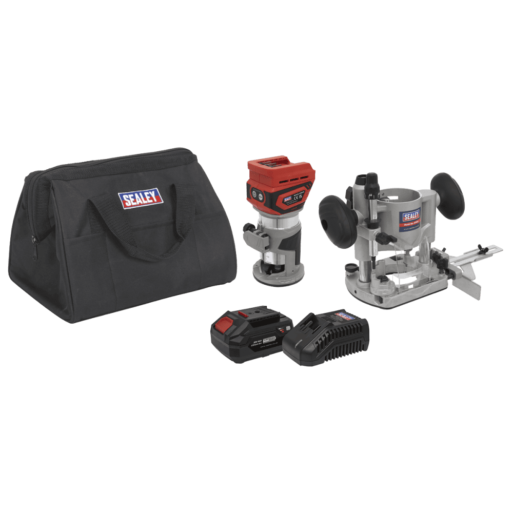 SV20 Series Cordless Trimming Router Kit 20V 4Ah Model No- CP20VTRKIT1