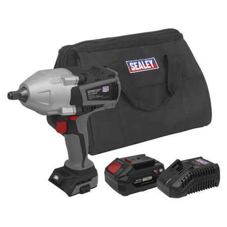 Premier SV20 Series Cordless Impact Wrench Kit 20V 4Ah Model No- CP20VXIWKIT