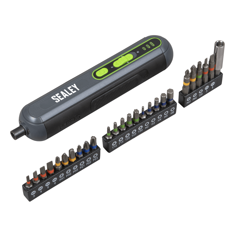 Cordless Screwdriver Set 4V 26pc Model No- CP4VSD