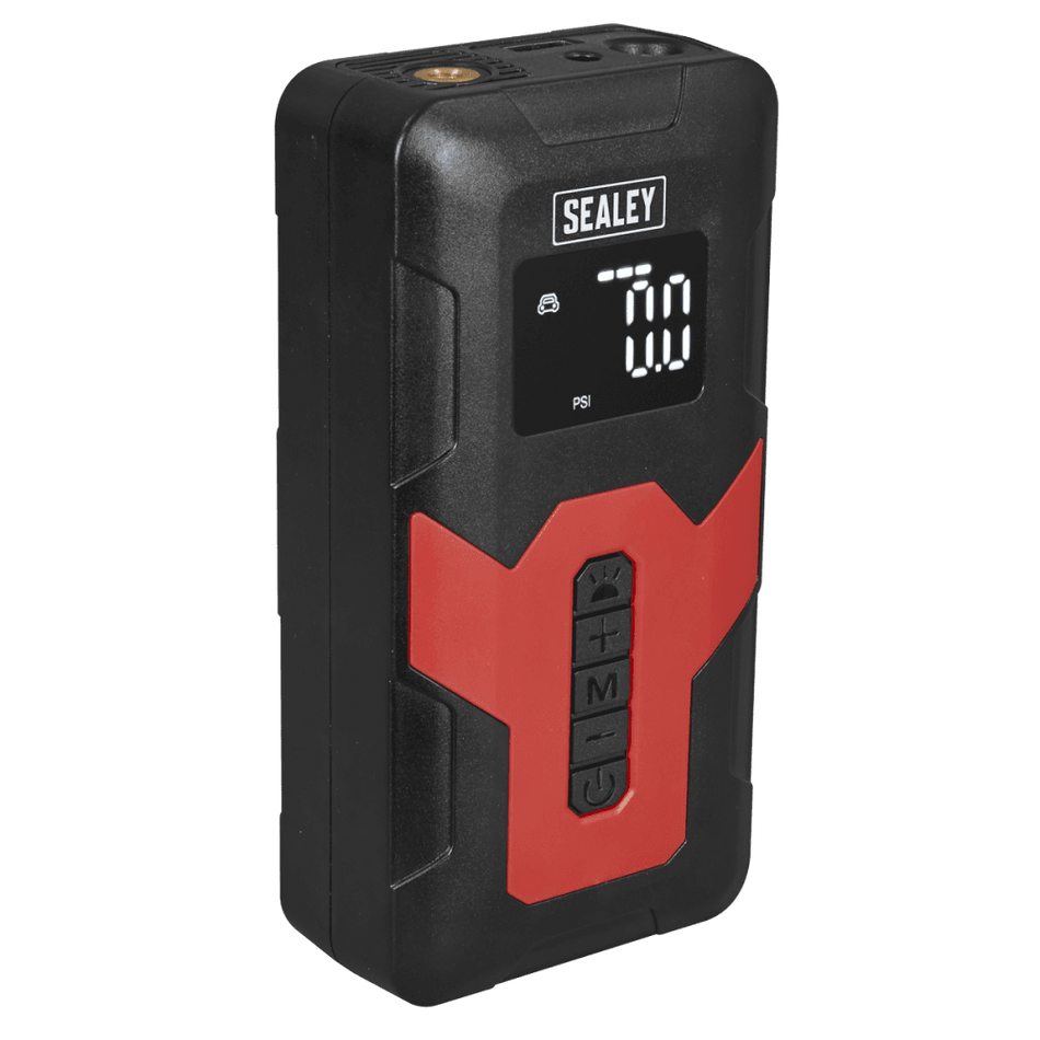 Rechargeable Tyre Inflator & Power Bank with Worklight 12V : Model No- CTI140