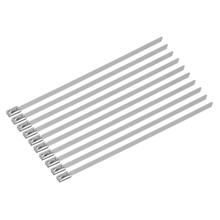Stainless Steel Cable Tie 150mm x 4.6mm - Pack of 100 Model No- CTSS150