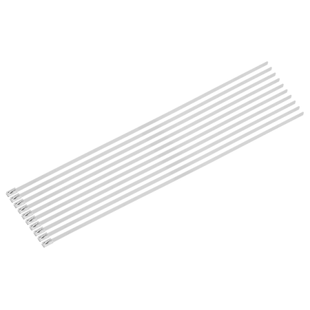Stainless Steel Cable Tie 300mm x 4.6mm - Pack of 100 Model No- CTSS300