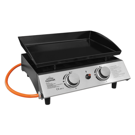 Dellonda 2 Burner Portable Gas Plancha Model No- DG21