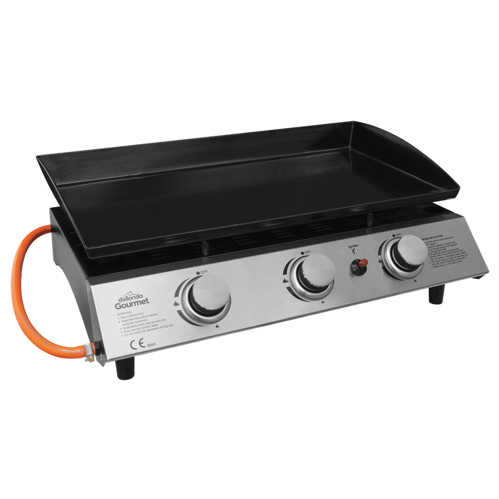 Dellonda 3 Burner Portable Gas Plancha Model No- DG22