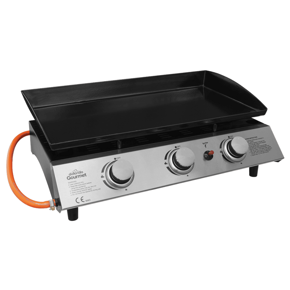 Dellonda 3 Burner Portable Gas Plancha Model No- DG22