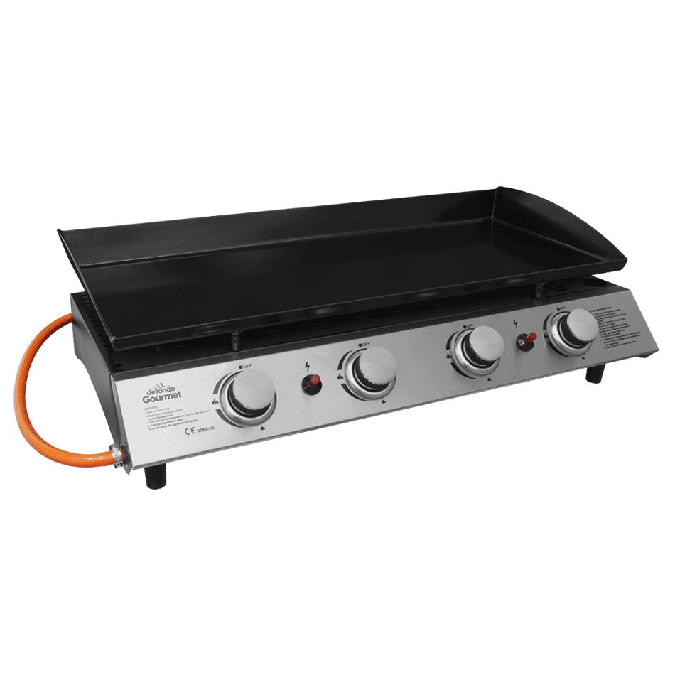 Dellonda 4 Burner Portable Gas Plancha Model No- DG23