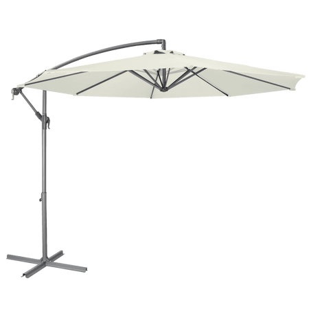 Dellonda Banana Parasol with Cover 3m - Cream Model No- DG265