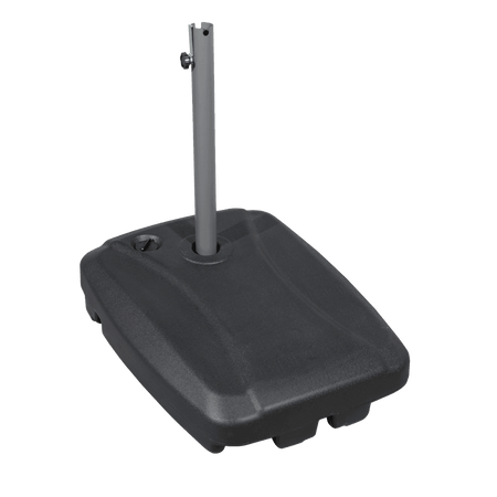 Dellonda Fillable Parasol Base with Wheels, Water/Sand Fill 60L Model No- DG266