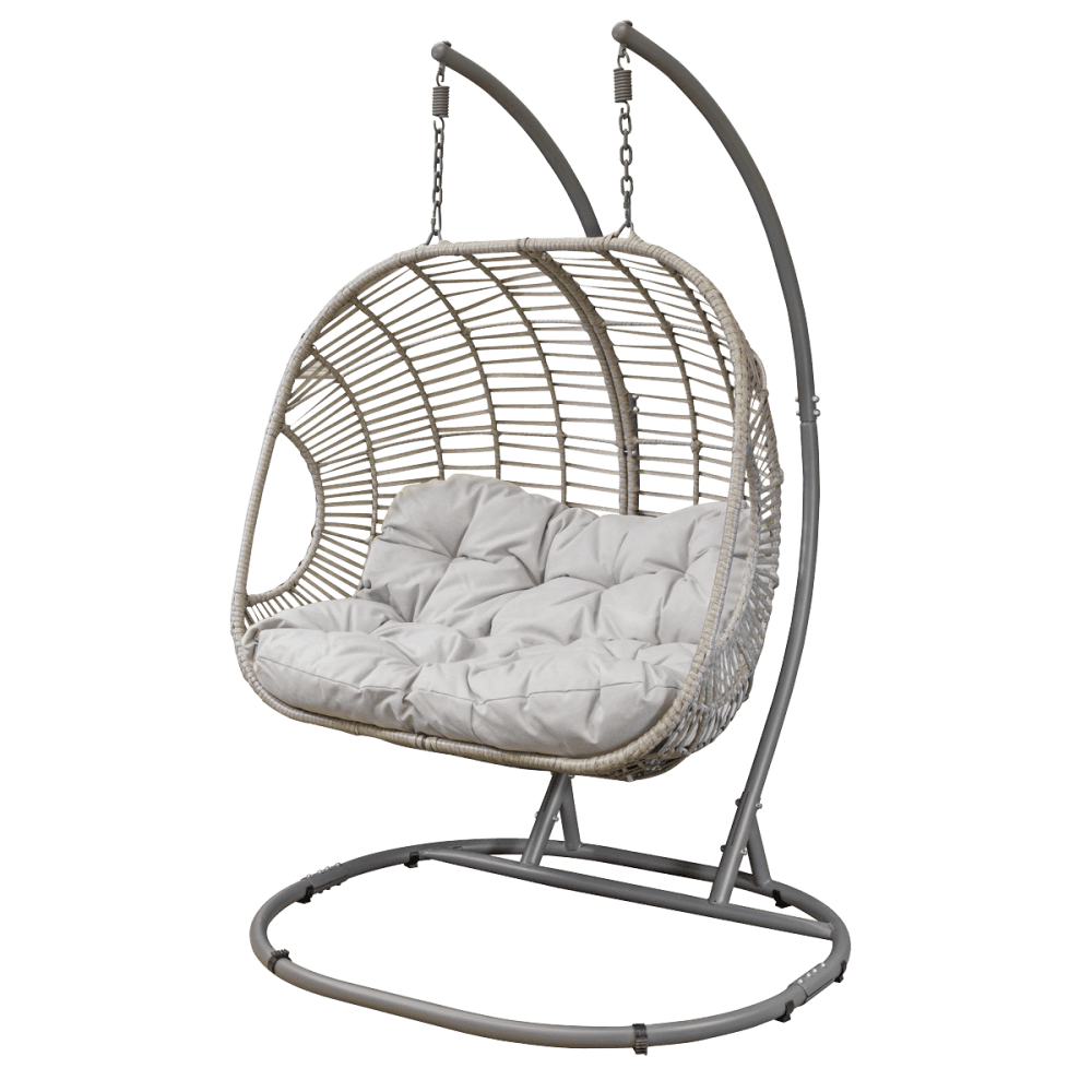 Dellonda Double Swinging Egg Chair with Cushion Model No- DG61