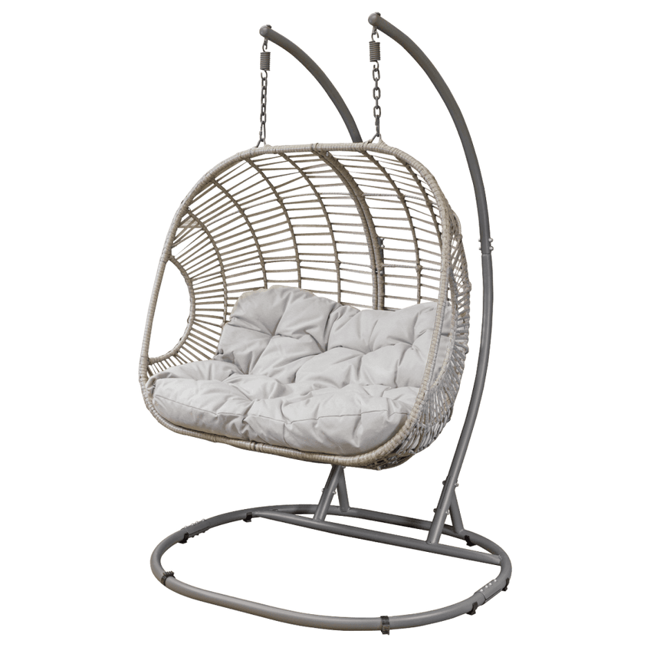 Dellonda Double Swinging Egg Chair with Cushion Model No- DG61