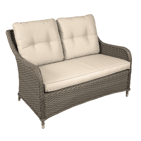 Dellonda Chester Rattan Wicker Outdoor 2-Seater Sofa Model No- DG70