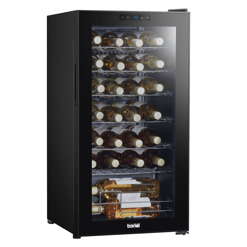 Baridi 28 Bottle Tabletop Wine Fridge & Cooler Model No- DH10