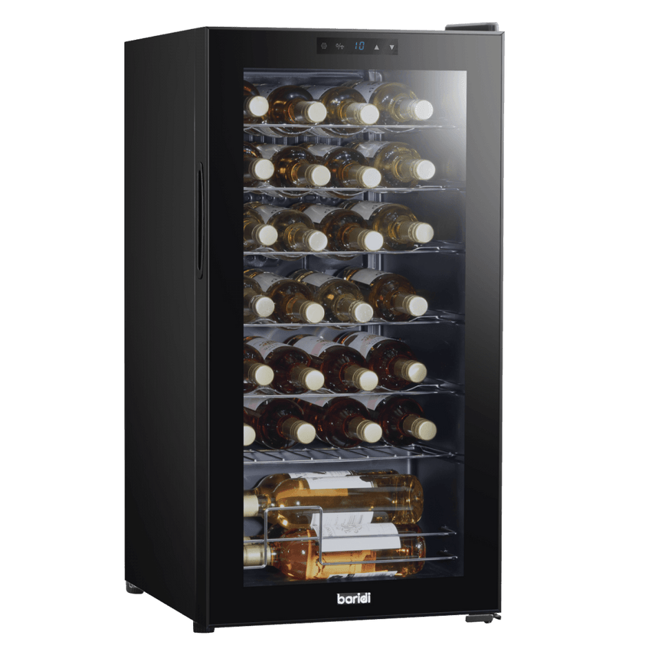 Baridi 28 Bottle Tabletop Wine Fridge & Cooler Model No- DH10