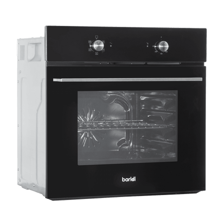 Baridi Integrated Fan-Assisted Electric Oven 60cm 55L Capacity - Black Model No- DH124