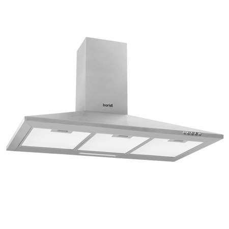 Baridi Cooker Hood with Carbon Filters 90cm - Stainless Steel Model No- DH127