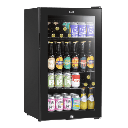 Baridi Wine, Beer & Drinks Fridge 85L Capacity - Black Model No- DH13
