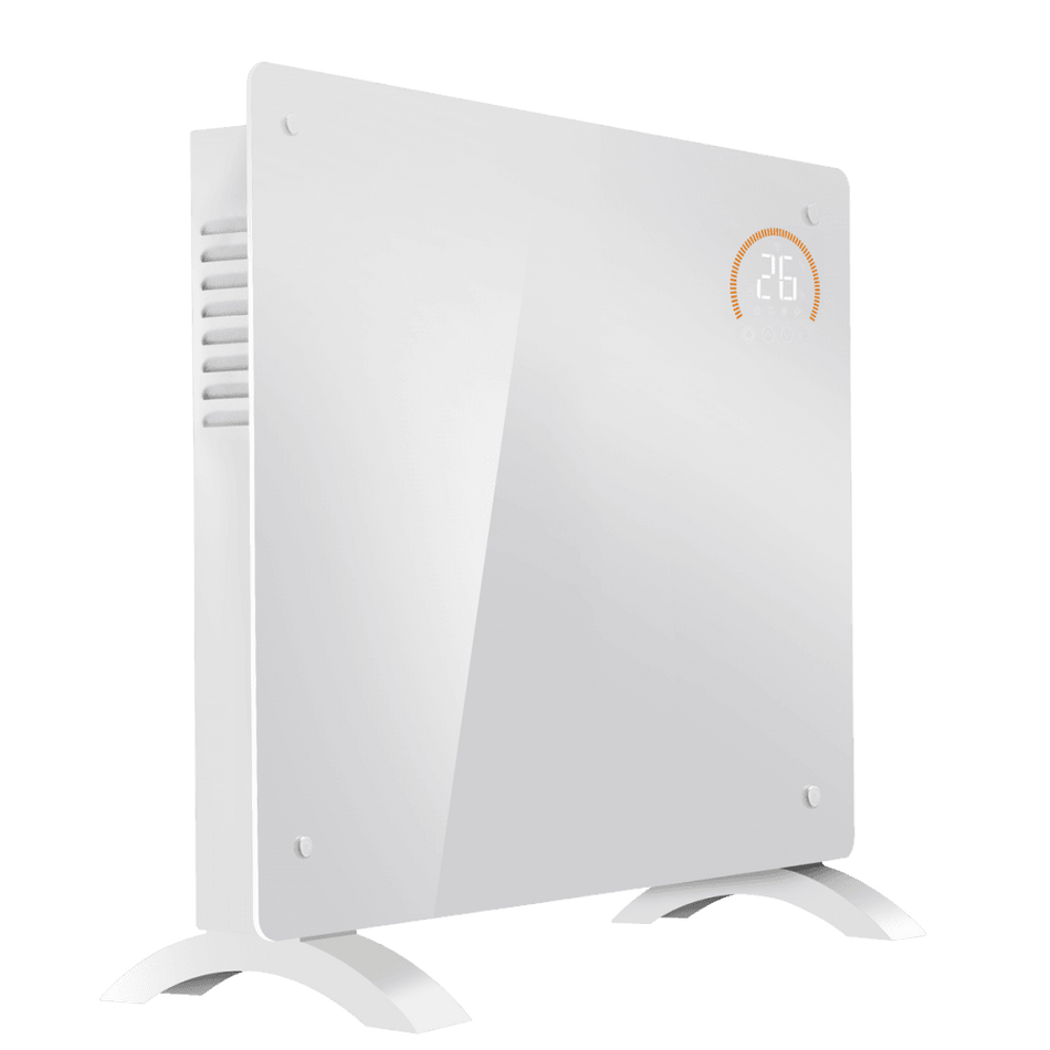 Baridi, Electric Glass Panel Heater 1000W/230V - DH136 Model No- DH136