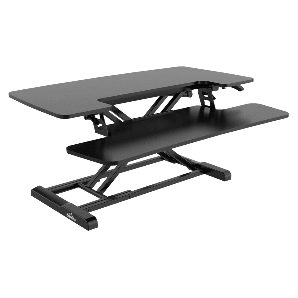 Dellonda 89cm Adjustable-Height Standing Desk Riser 15kg Capacity Model No- DH15