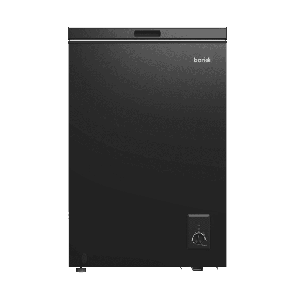 Baridi Freestanding Chest Freezer 99L Capacity - Black Model No- DH153