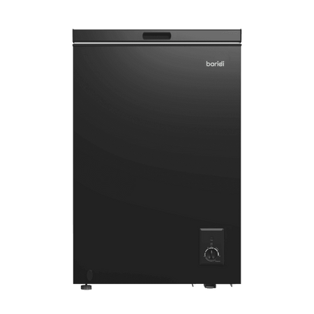 Baridi Freestanding Chest Freezer 99L Capacity - Black Model No- DH153