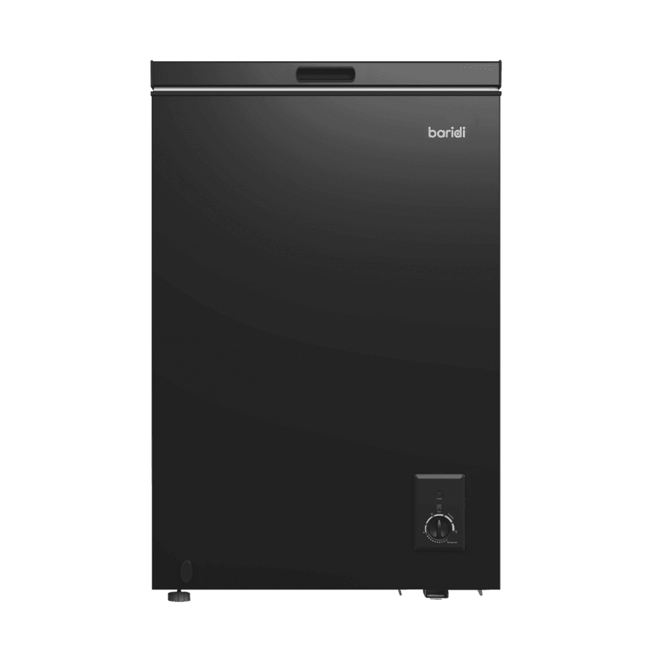 Baridi Freestanding Chest Freezer 99L Capacity - Black Model No- DH153