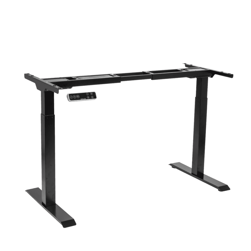 Dellonda Dual Motor Ultra-Quiet Desk Frame with Digital Controls 100kg Capacity - Black Model No- DH16