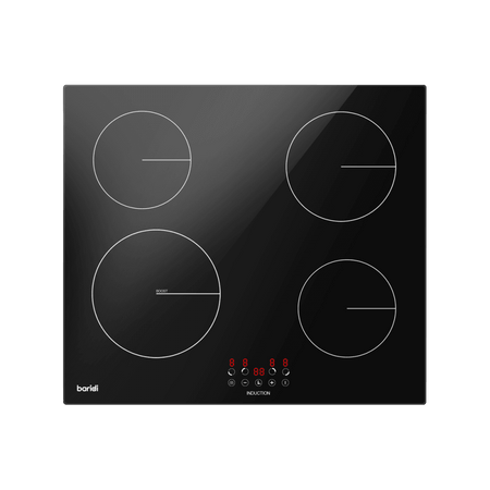 Baridi Integrated Induction Hob with 4 Cooking Zones 60cm 6800W Output Model No- DH176