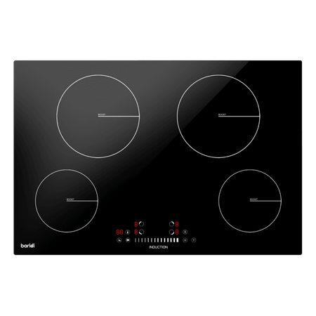 Baridi Integrated Induction Hob with 4 Cooking Zones 77cm 7200W Output Model No- DH179