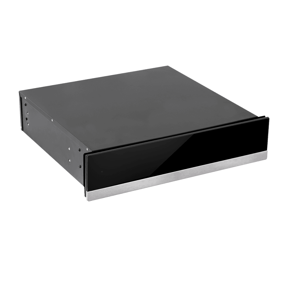 Baridi Integrated Warming Drawer 60cm - Black/Stainless Steel Model No- DH202