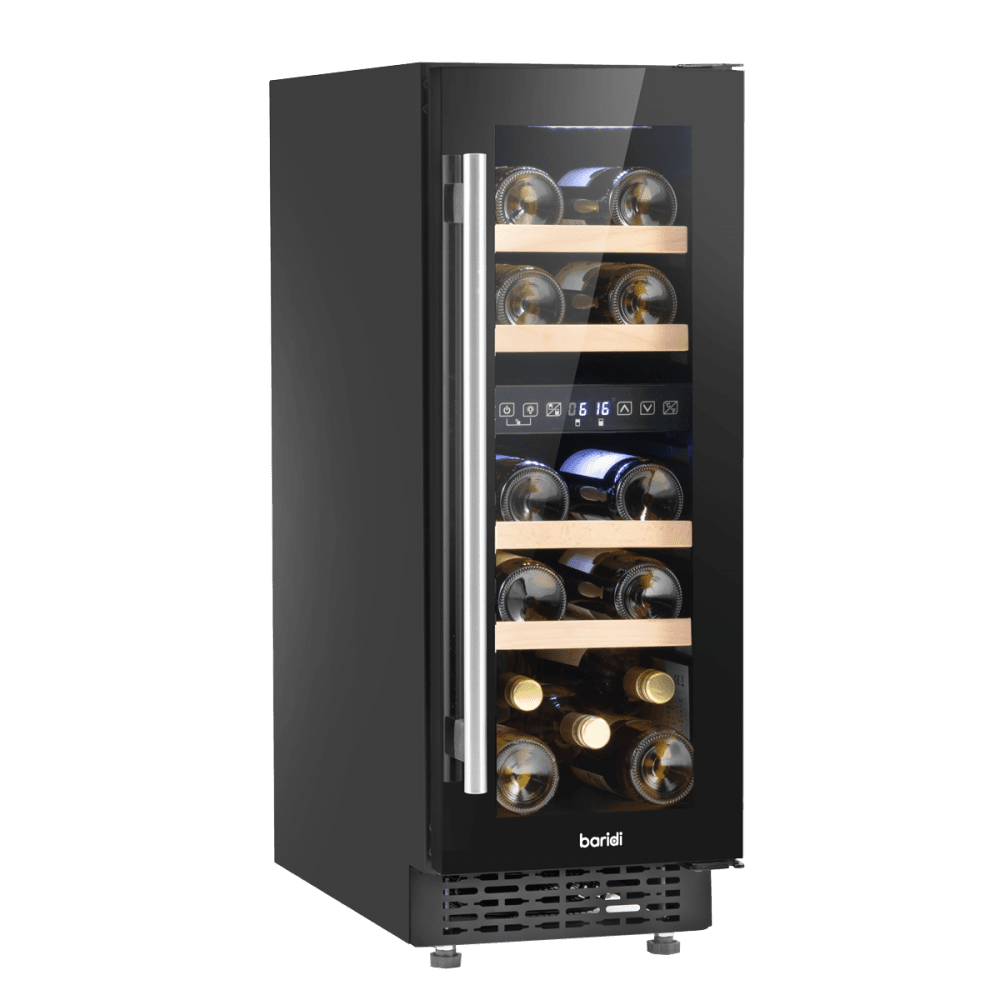 Baridi 17 Bottle Slim Wine Fridge & Cooler 30cm Model No- DH204