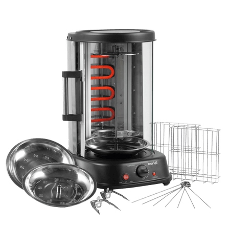 Baridi Vertical 360 Rotisserie Smokeless Grill 21L Capacity Model No- DH216