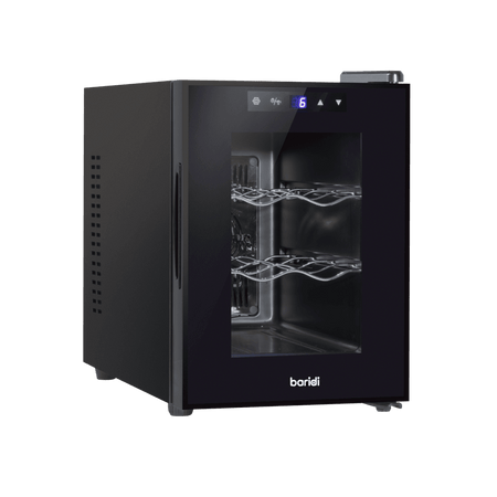Baridi 6 Bottle Tabletop Wine Fridge & Cooler Model No- DH217