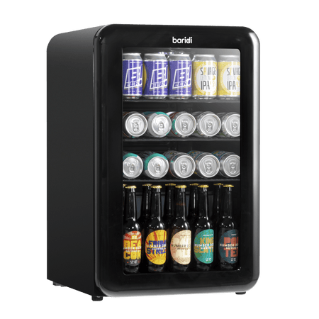 Baridi Retro Style Drinks/Beer & Wine Fridge 70L Capacity Model No- DH222
