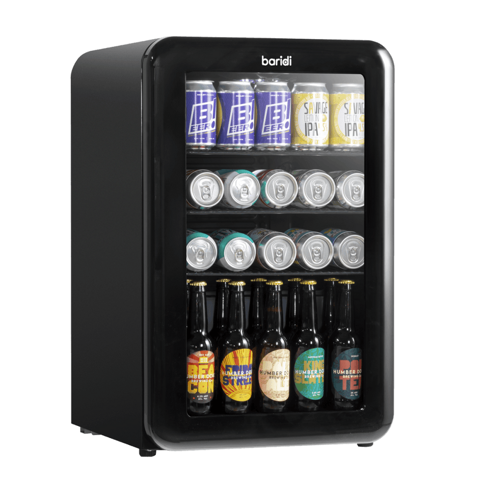 Baridi Retro Style Drinks/Beer & Wine Fridge 70L Capacity Model No- DH222